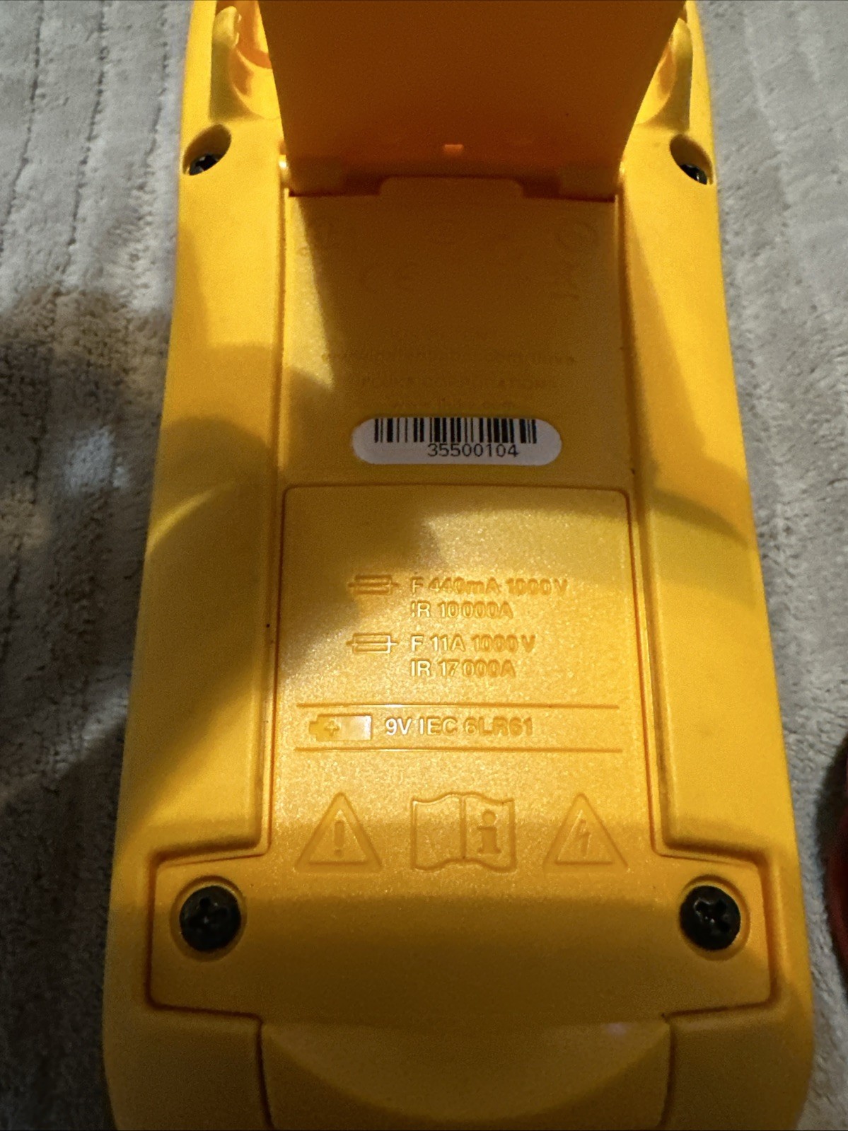 Fluke 177 True RMS Handheld Digital Multimeter CAT III 1000V AC/DC Resistance