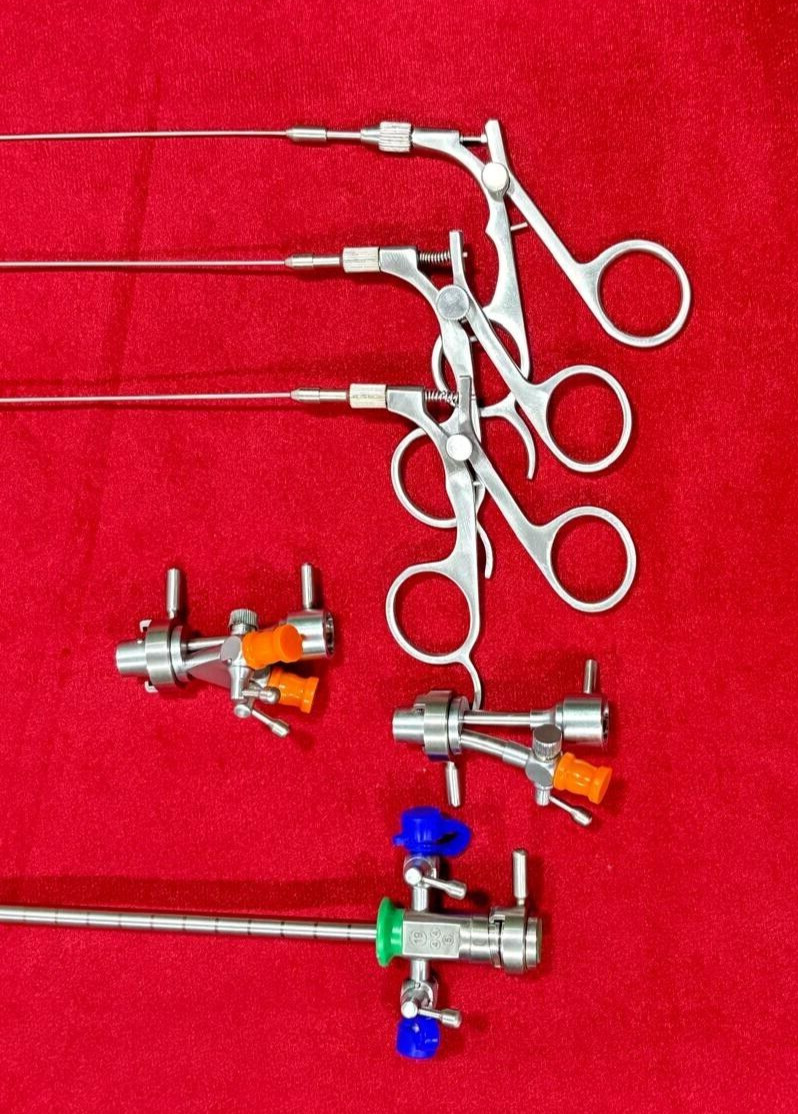 Hysteroscopy Cystoscopy Surgery Set 19FR with Semi Rigid Graspers 5FR Reusable