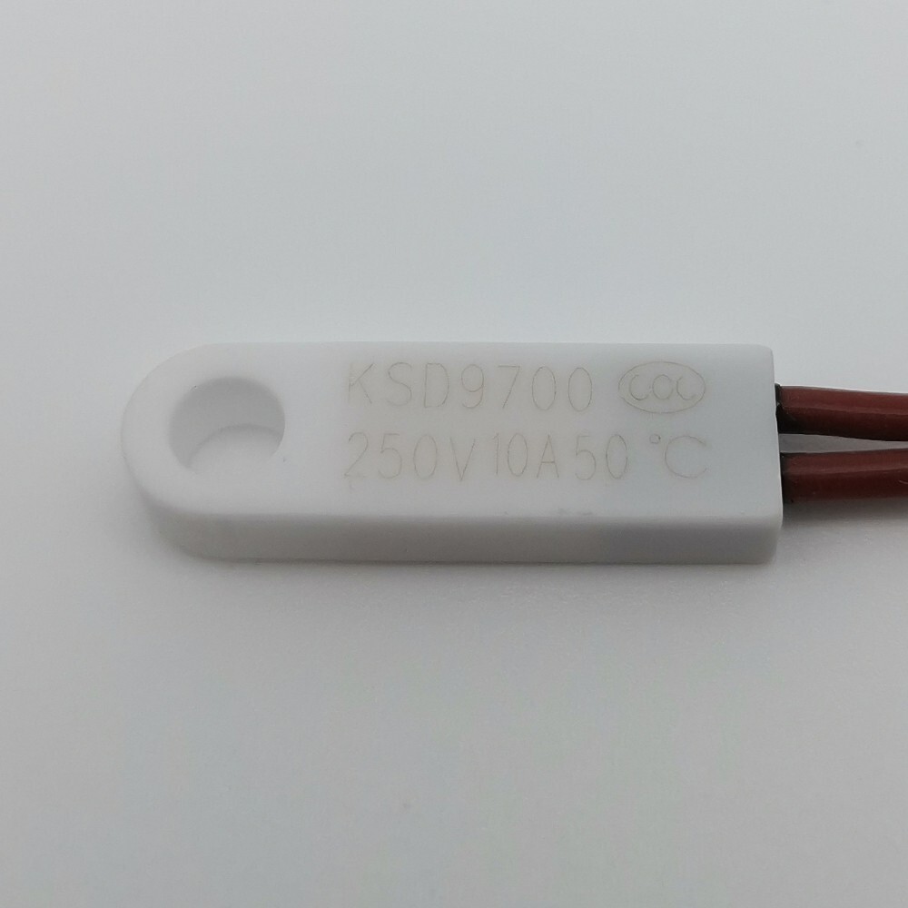 1pc 50°C / 122°F Degree Celsius N.C. 10A Ceramic Temperature Switch KSD9700 -O