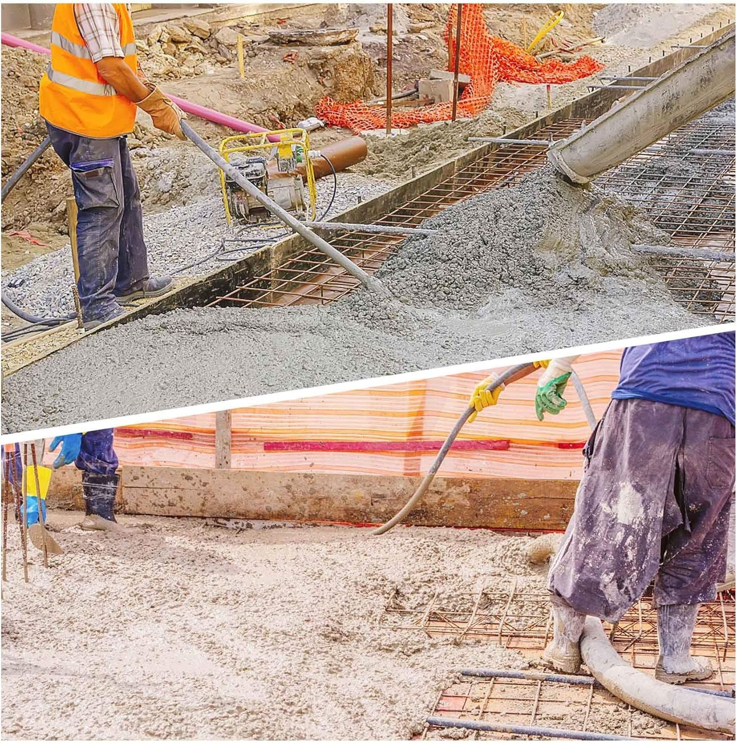 Portable 13000 VPM Concrete Vibrator – 6.6ft Length, Lightweight Design