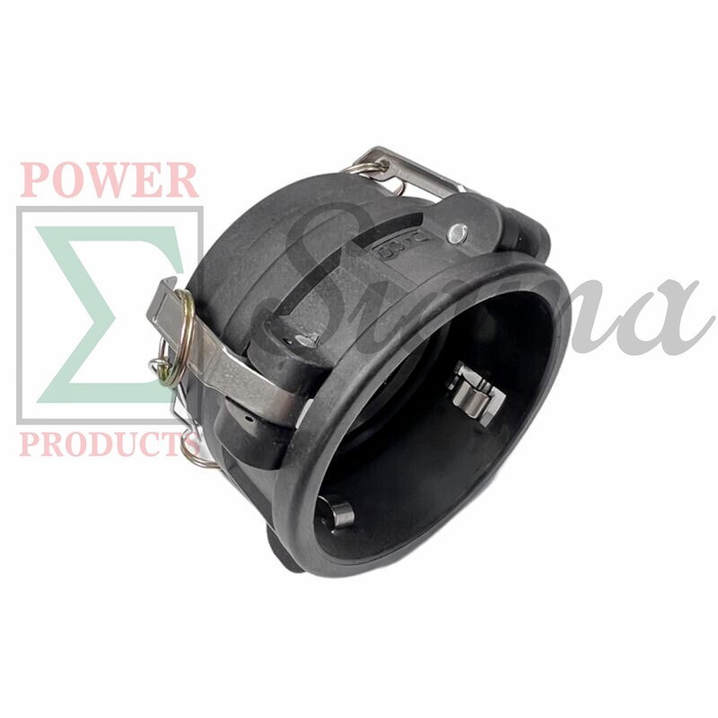 Sigma 4″ IN Poly Type D Camlock Groove Hose Fitting Female Coupler x Female NPT