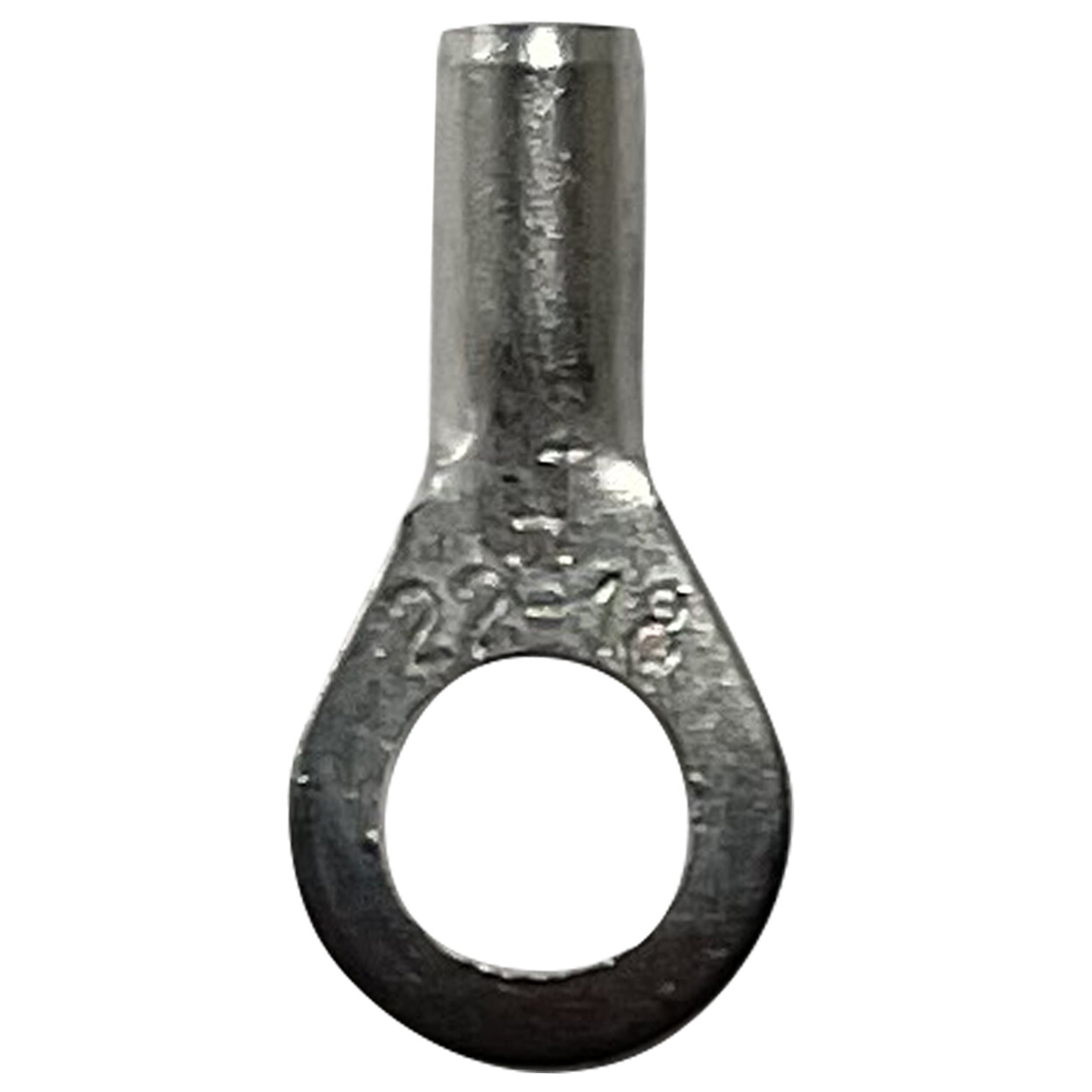 (100) Non-Insulated 22-18 Gauge #10 Ring Terminal Uninsulated Wire Connector