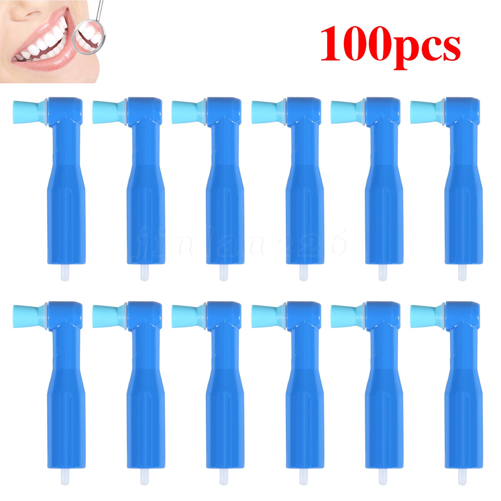 500 pcs Dental Disposable Prophy Angles Top Quality Money back guarantee Firm