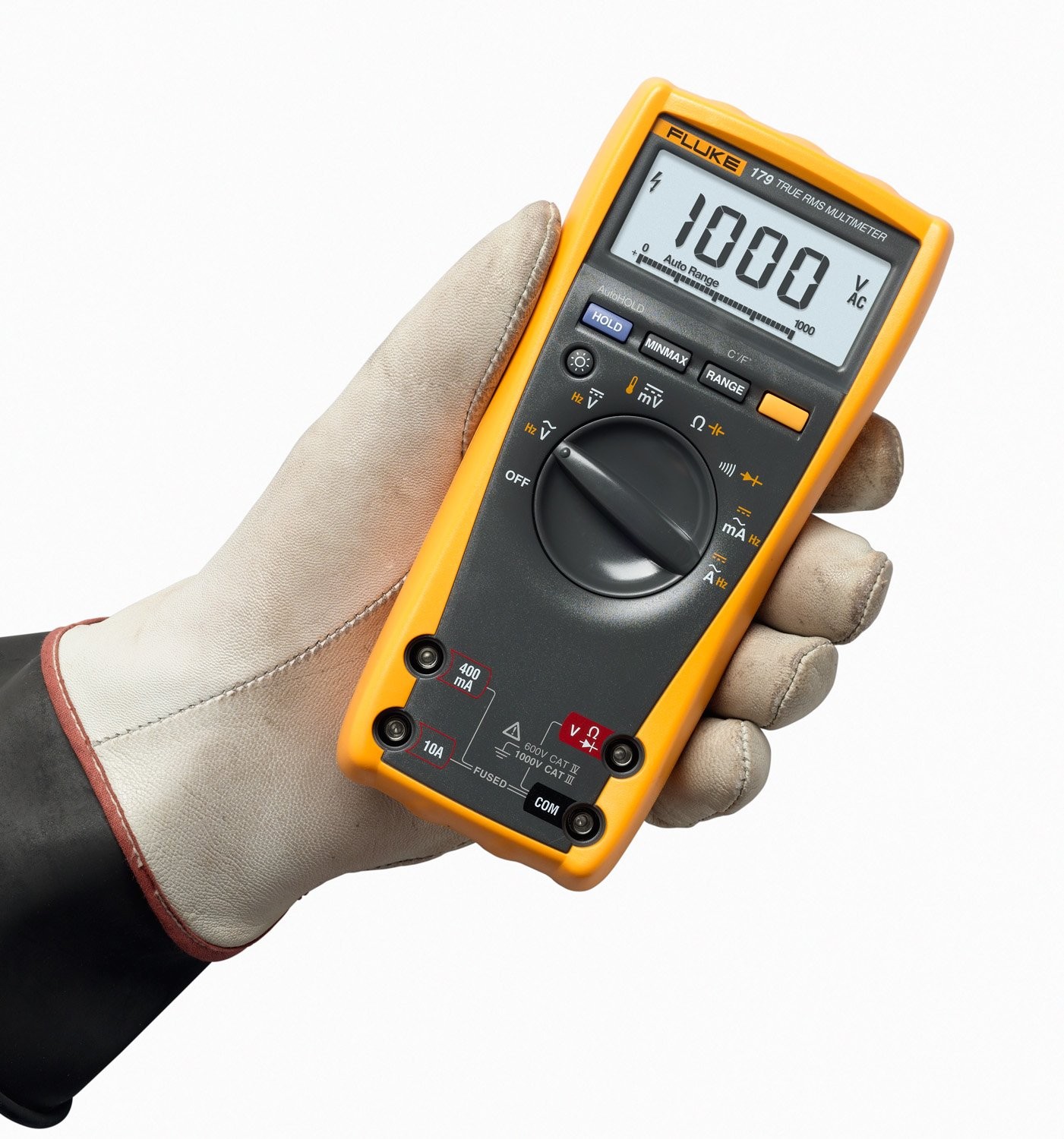 FLUKE 179-True-rms Multimeter, with backlight and temperature