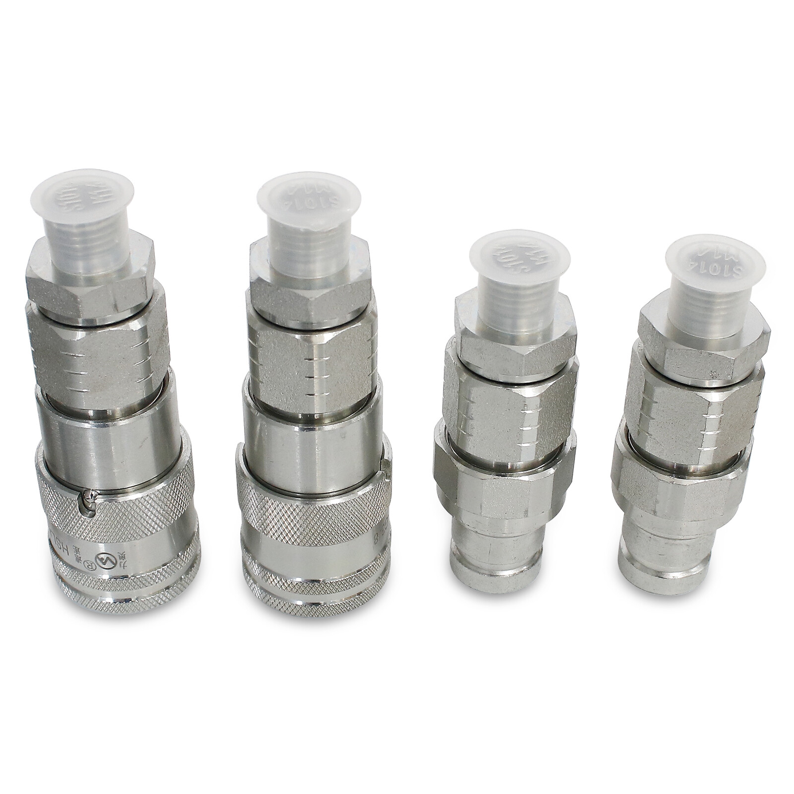 3/8 – DIN 8L -Quick Connect Adapters Fitting Set For Mini Excavator Chinese USA
