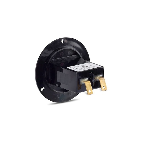 Trumeter 722-0004 Hour Meter, Round, Electromechanical, Non Resettable,
