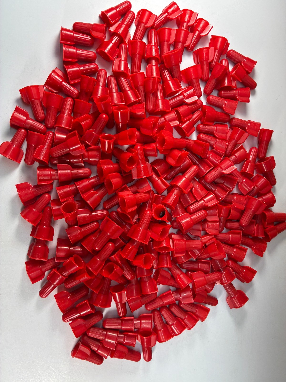 Red Wire-Nuts 3M Spring Connectors (45-PACK) #20 up to #8 wire NEW Job Leftovers