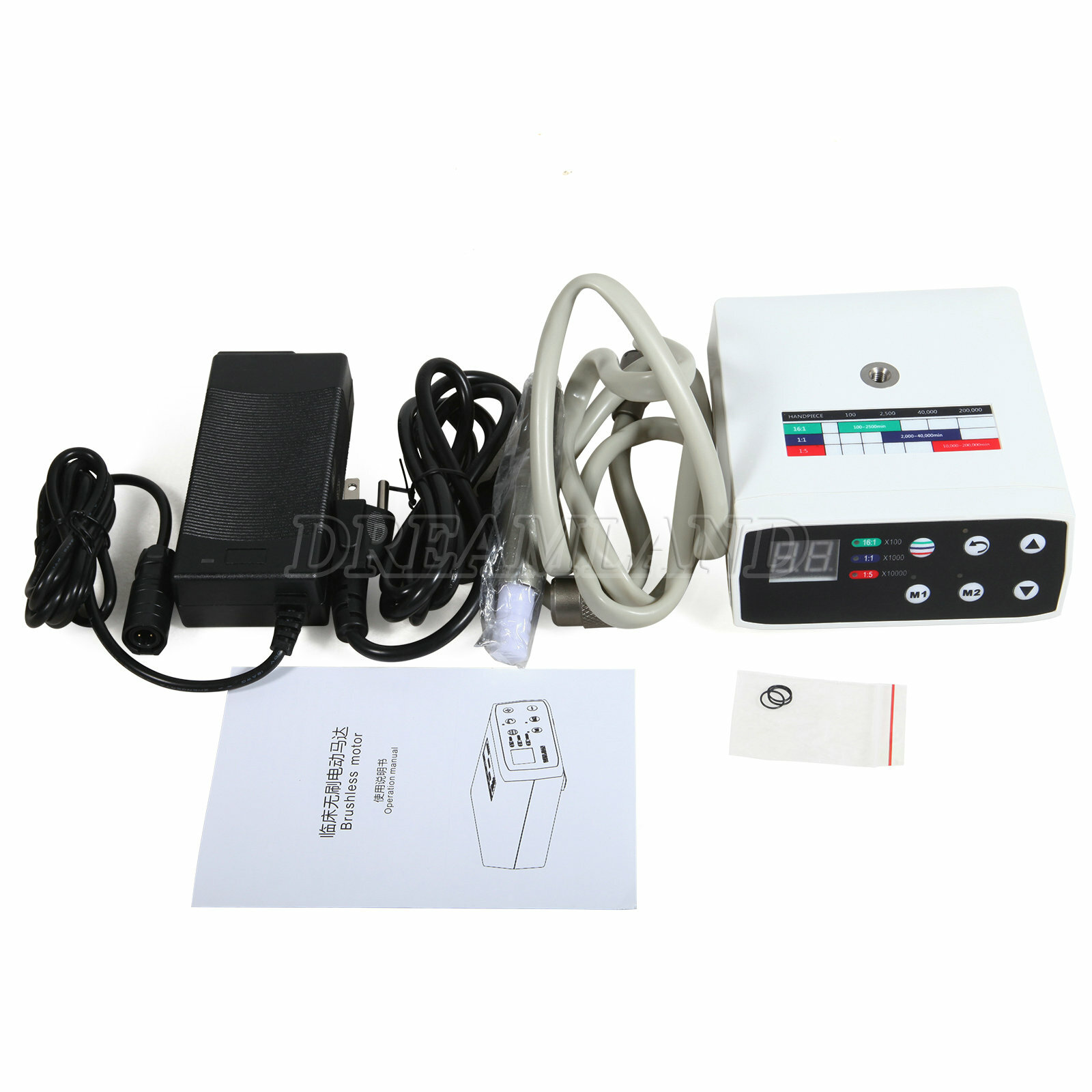 USA Dental LED Brushless Electric Micromotor Internal Motor Fit NSK 1:1/1:5/16:1