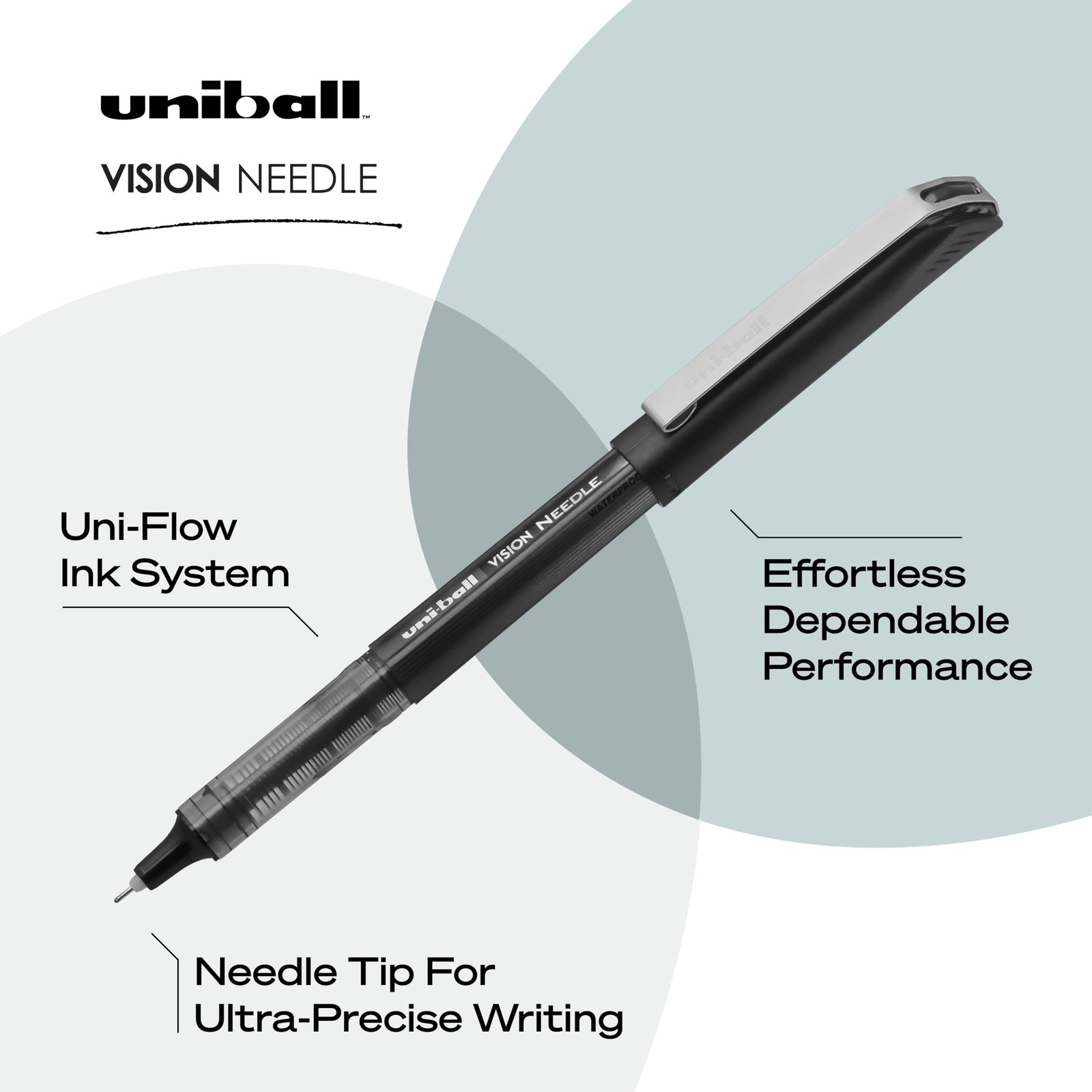 Uniball Roller Grip Pens, 12 Count – Extra Large Grip, Blue Office Product