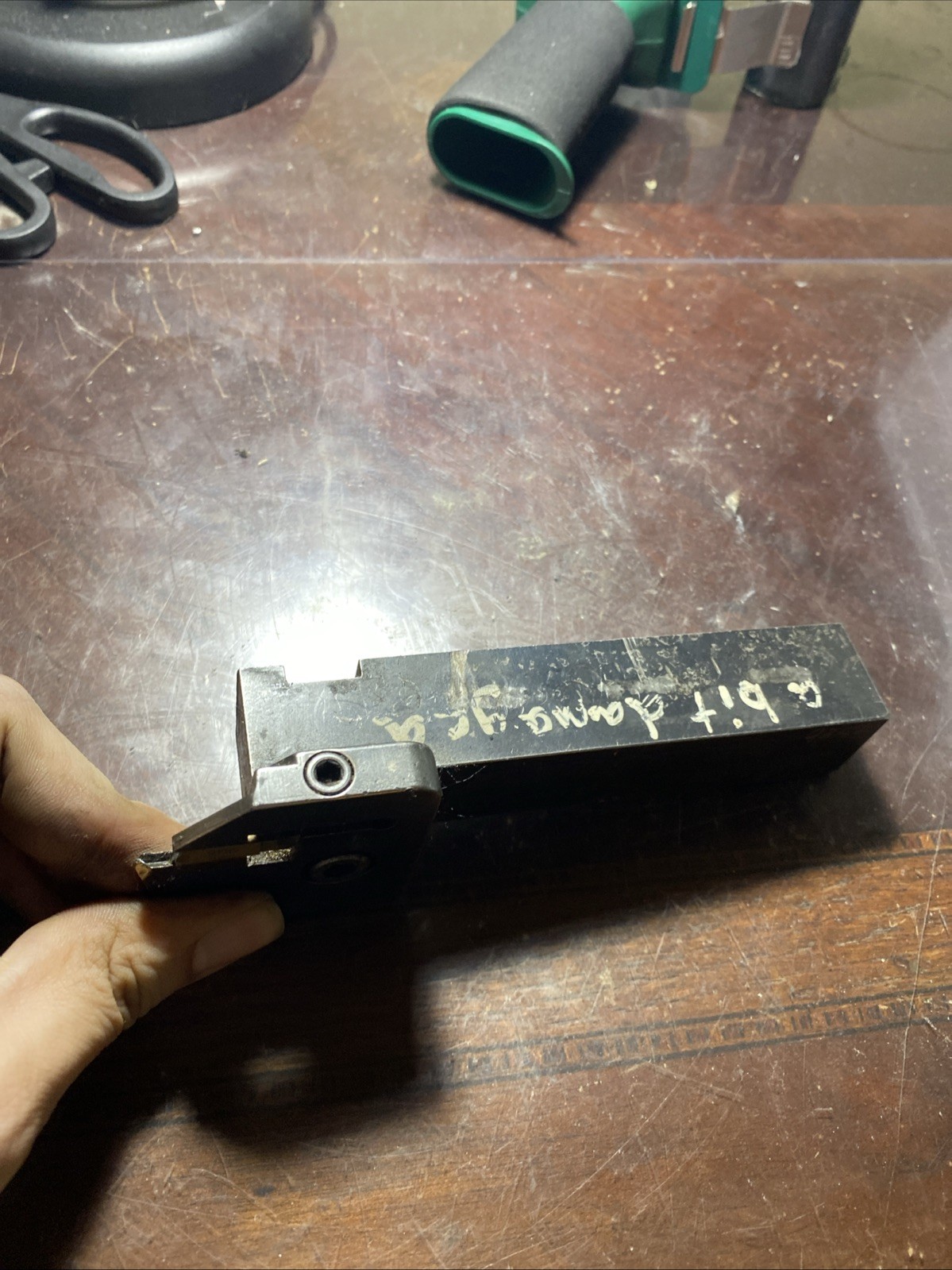 VALENITE ECONOGROOVE VDBS-16 Grooving Cut-Off 1” Shank Lathe Tool Holder (M07)