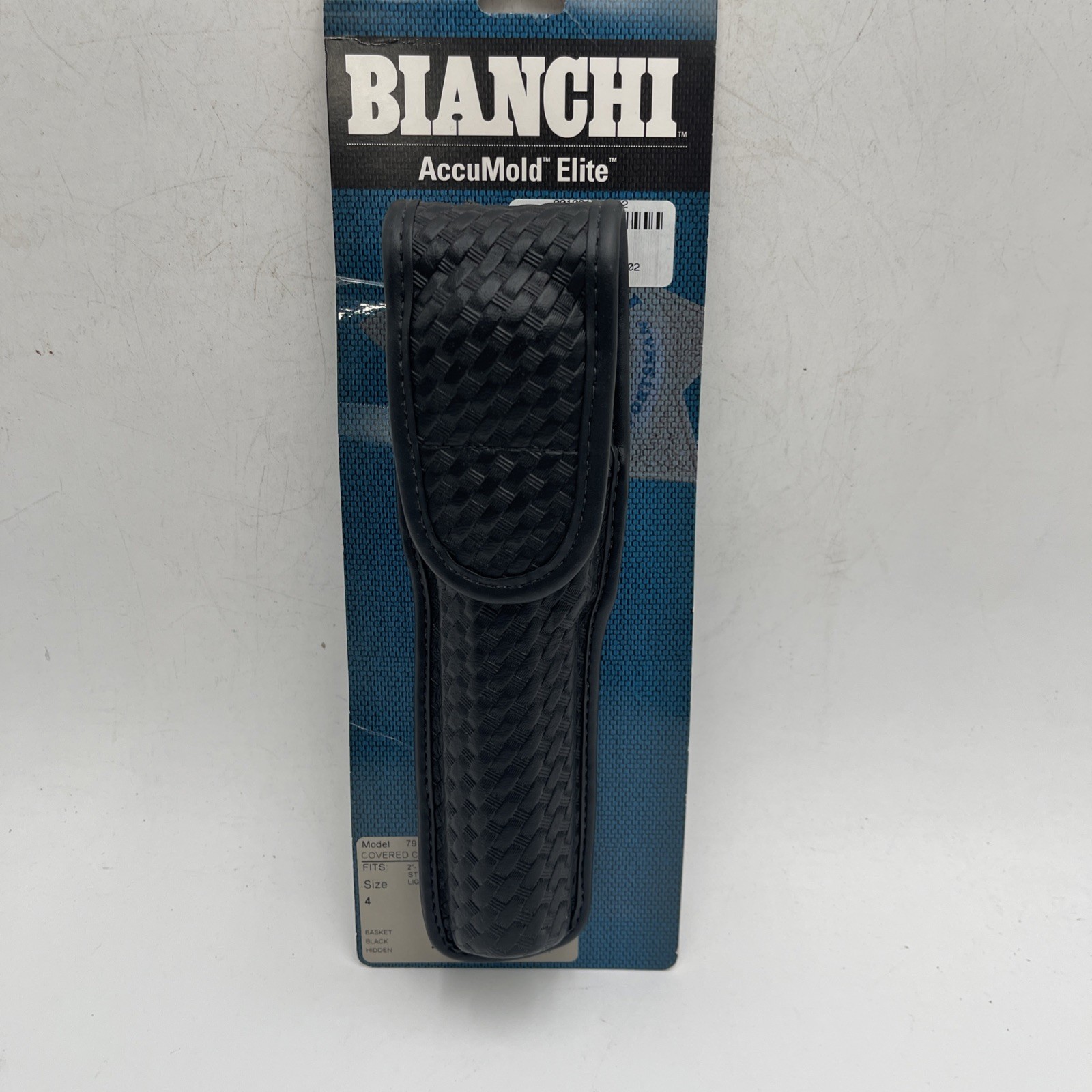 Bianchi Basketweave flashlight case streamlight stinger & poly stinger Size 4