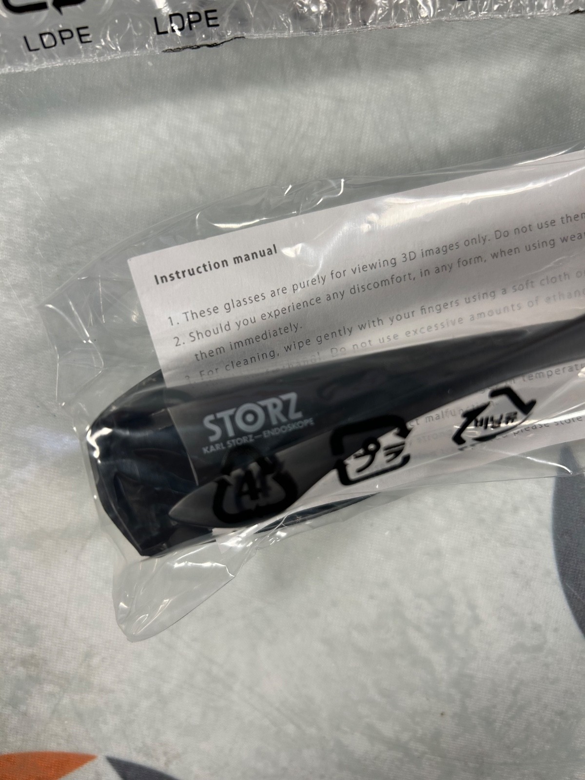 Storz 3D Polarized Fogless Glasses TM003
