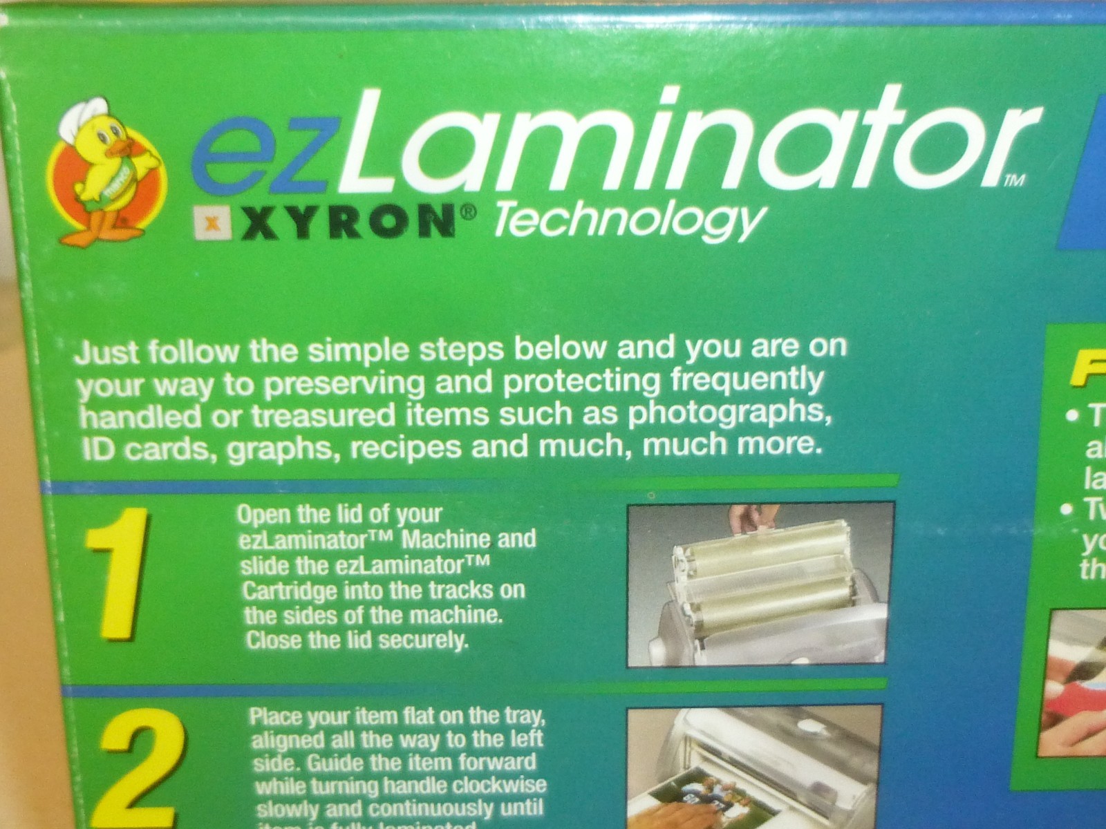 Duck Manco EZ Laminator Xyron Technology 30 Ft Laminating Cartridge Refill NEW