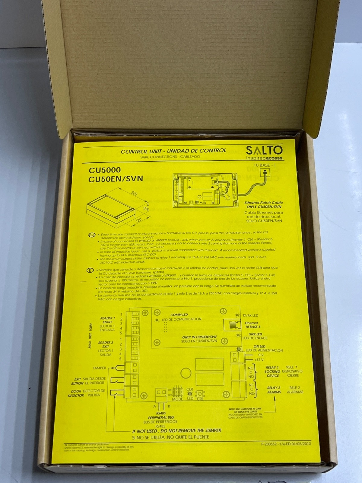 Salto CU50ENSVN Ethernet Controller