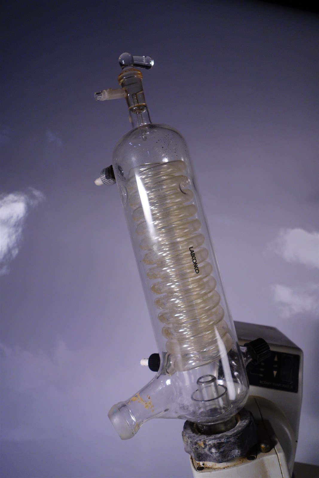 Labconco Rotovap Working with Glassware / Condenser