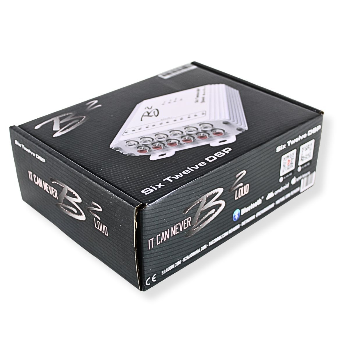 Car Audio SixTwelve White 12Ch Bluetooth DSP 4V 96kHz w Floating Mount Bracket