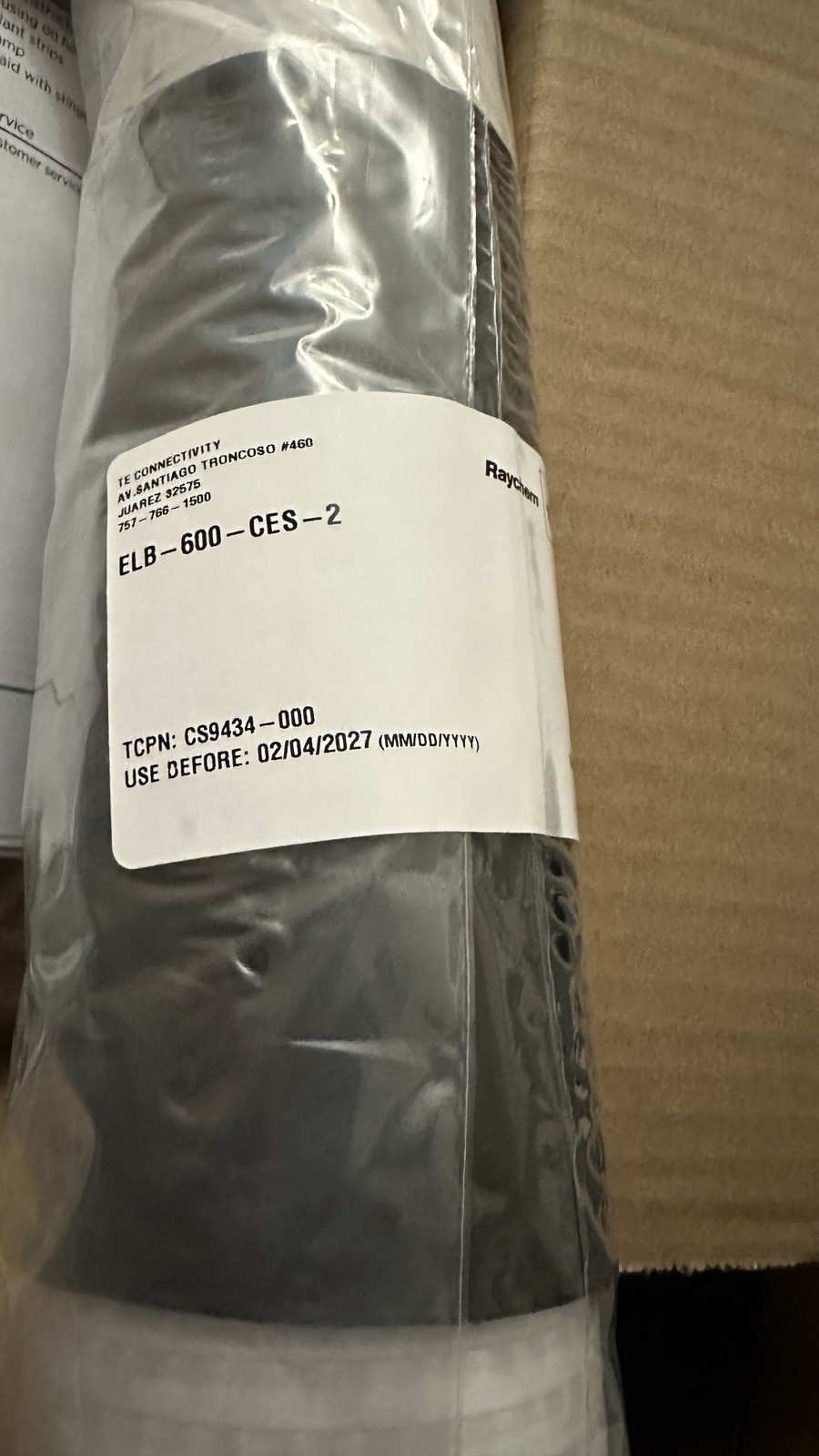 TE Connectivity Raychem ELB-600-CES-GRD-1 Cold Applied Elbow Seal unit price