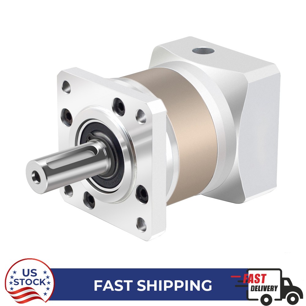 STEPPERONLINE Nema 23 Planetary Gearbox 5:1 Backlash 15arc-min Φ6.35mm Input