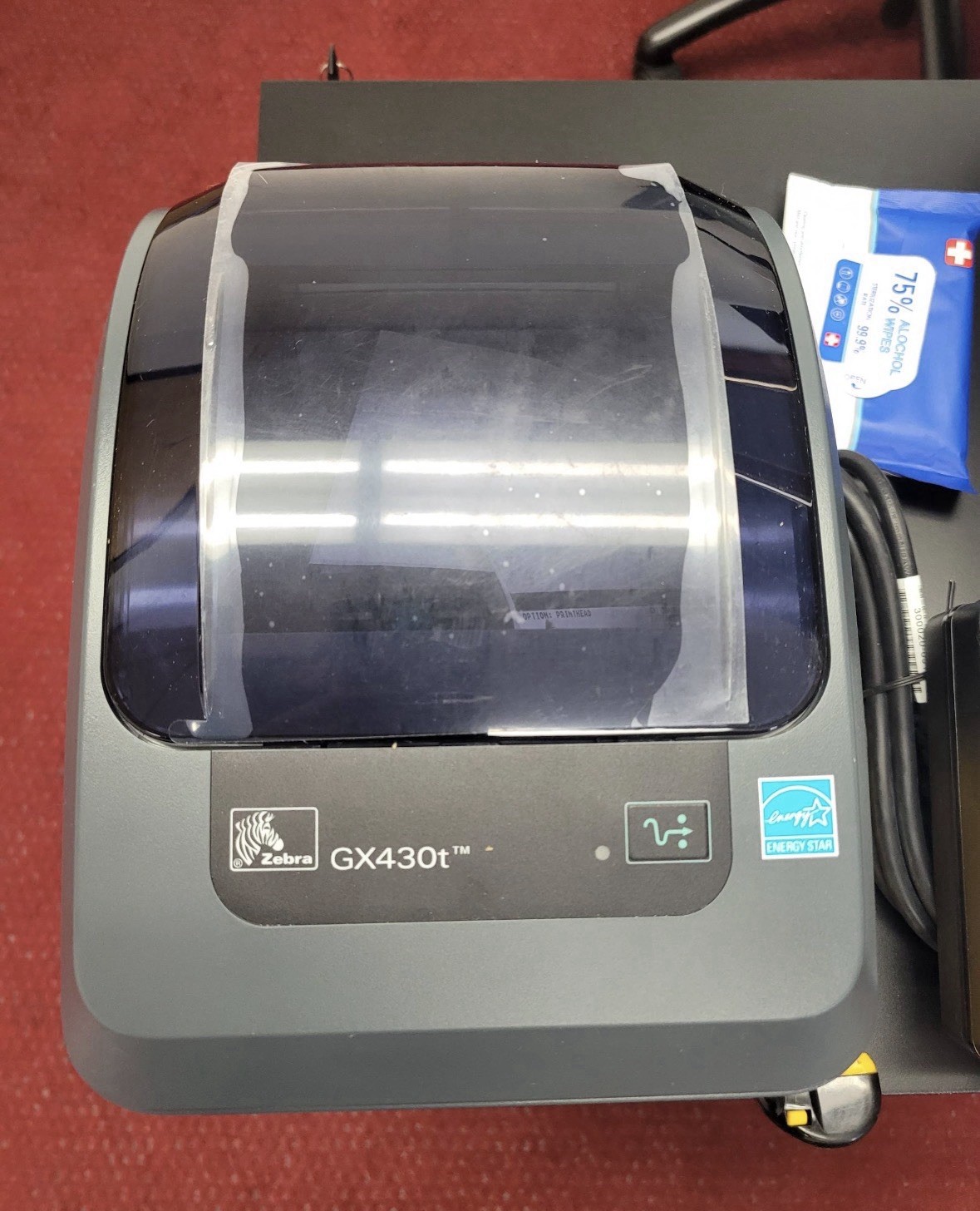 Zebra GX430t Thermal Label Printer, Zebra GX Series Model GX430t MPN GX430t