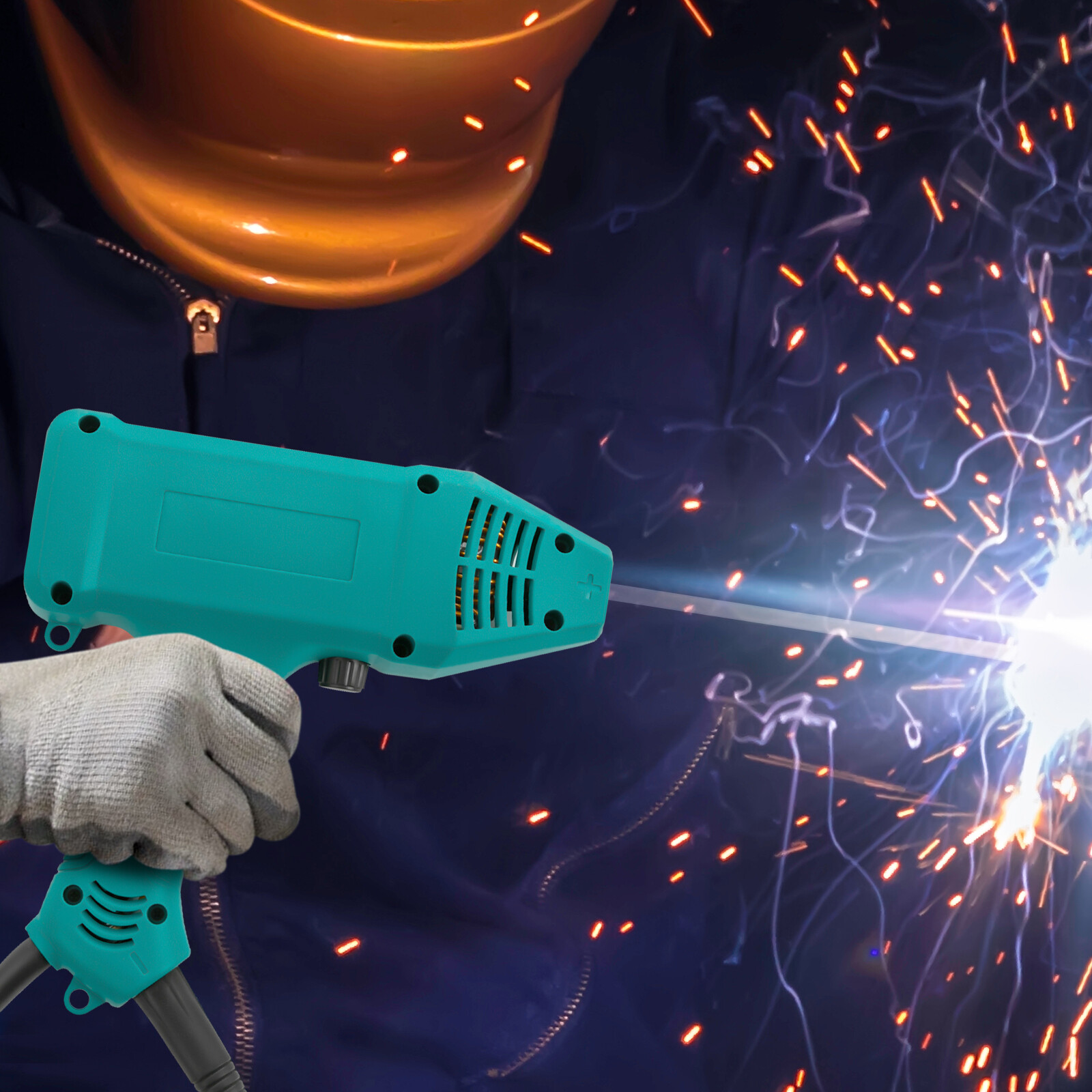 110V 3000W Electric Welder Hand Held Welding Machine Kit Digital Arc Welder Tool