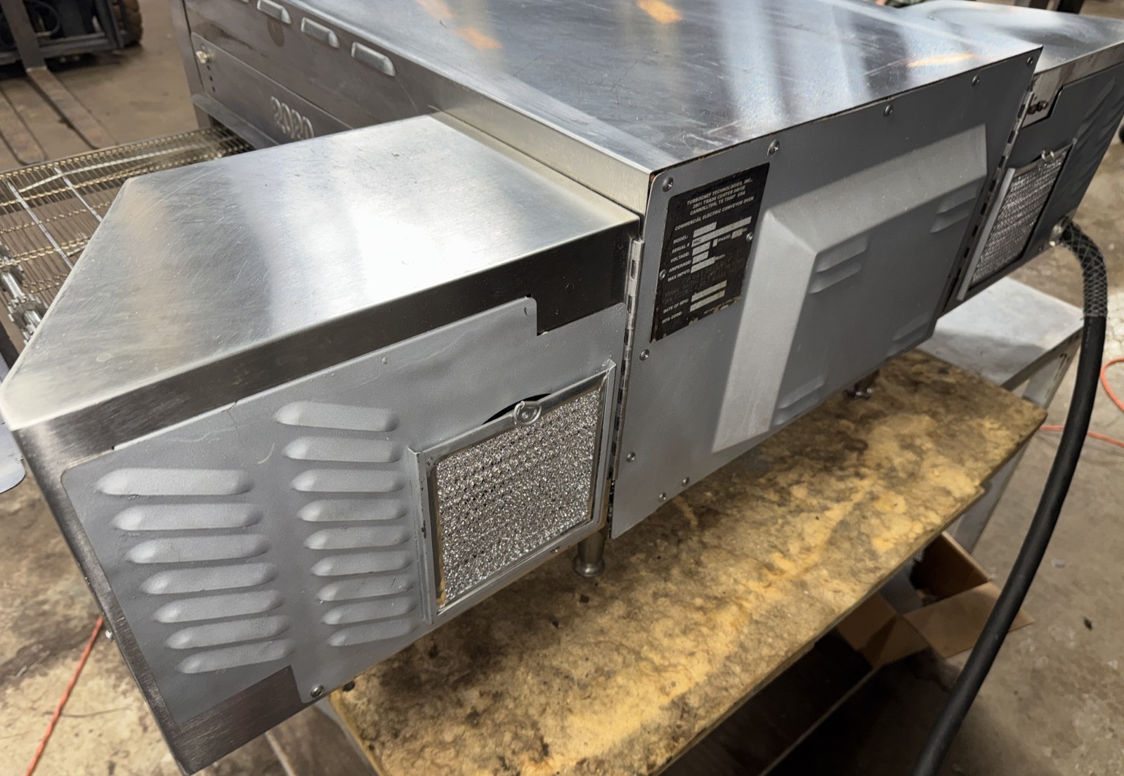 Turbochef HHC2020 High Speed Double Conveyor Pizza Oven Tested and Works
