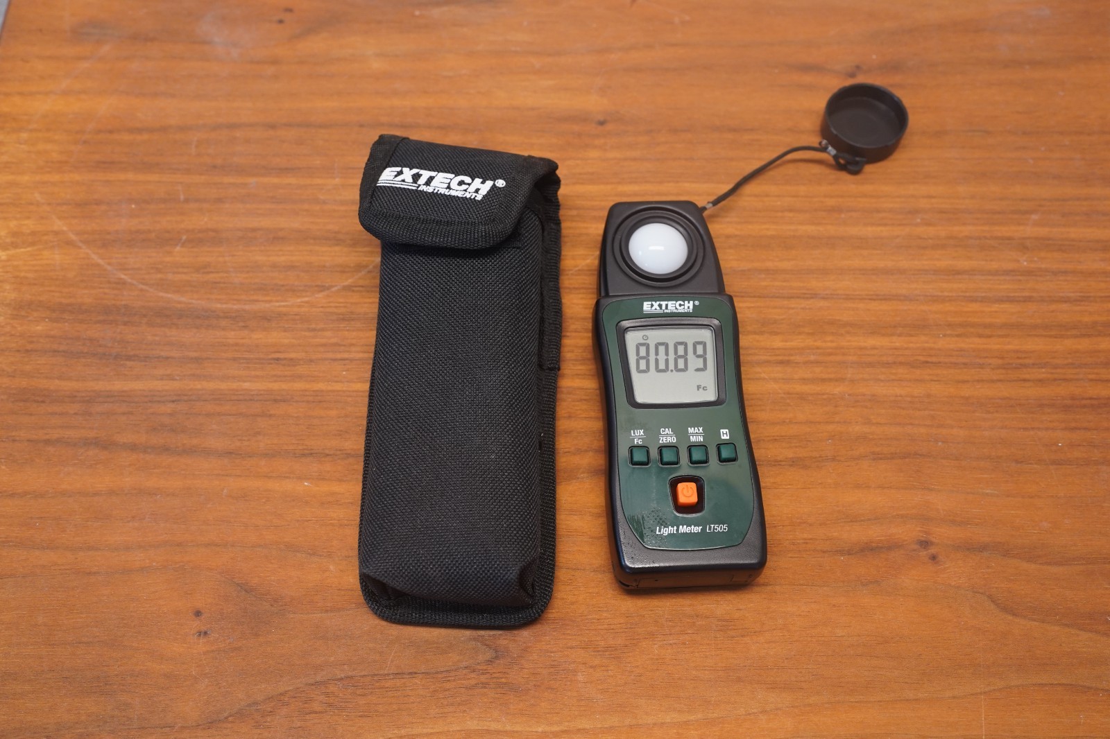Extech LT505 Pocket Light Meter – Candle Meter, Measures Ambient Light for Photo