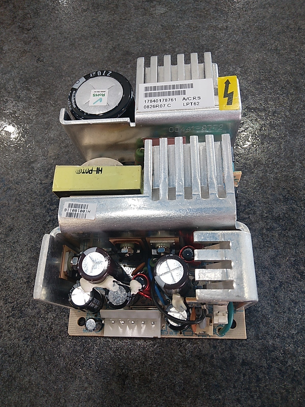 ASTEC LPT62 Switching Power Supply +5V/8A +12V/3.5A-12V/1A Brock #2563-00026 NOB