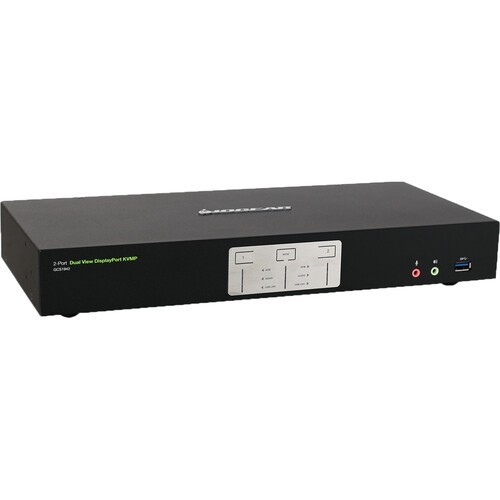 IOGEAR 2-Port Dual View TAA Compliant KVM Switch IOGCS1942NC