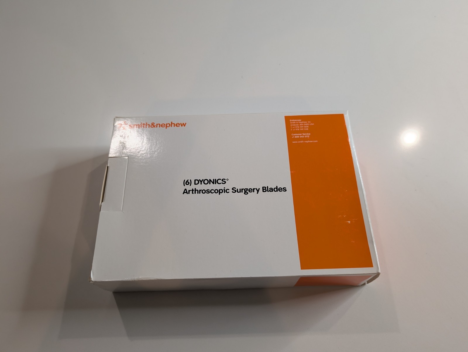 Lot Of 6 Smith & Nephew Dyonics Arthroscopic Surgery 5.5 Bonecutter Blades
