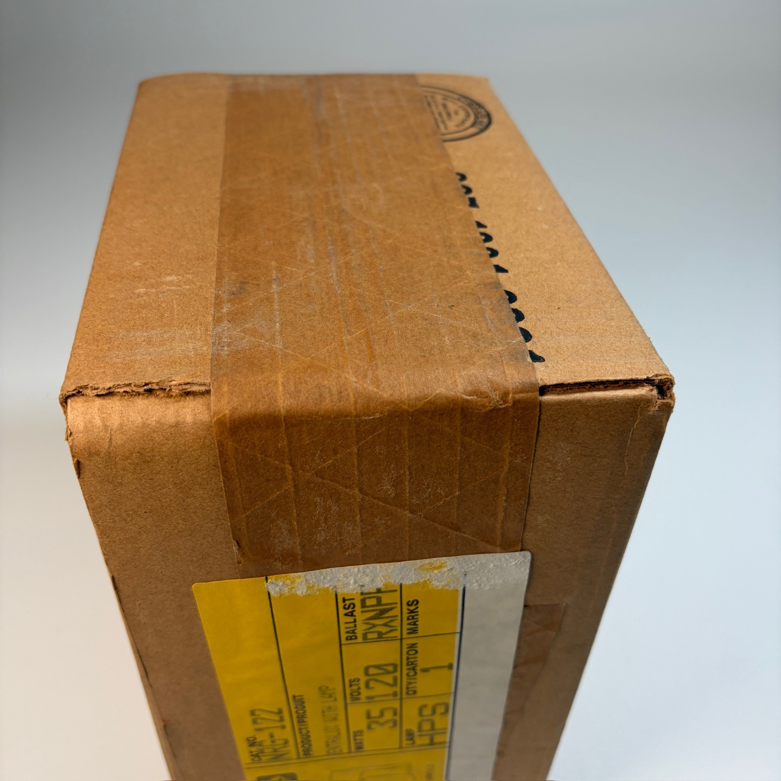 NEW NOS Hubbell NRG-122 Entralux Light Fixture 1989 35W HPS Vintage Sealed Box