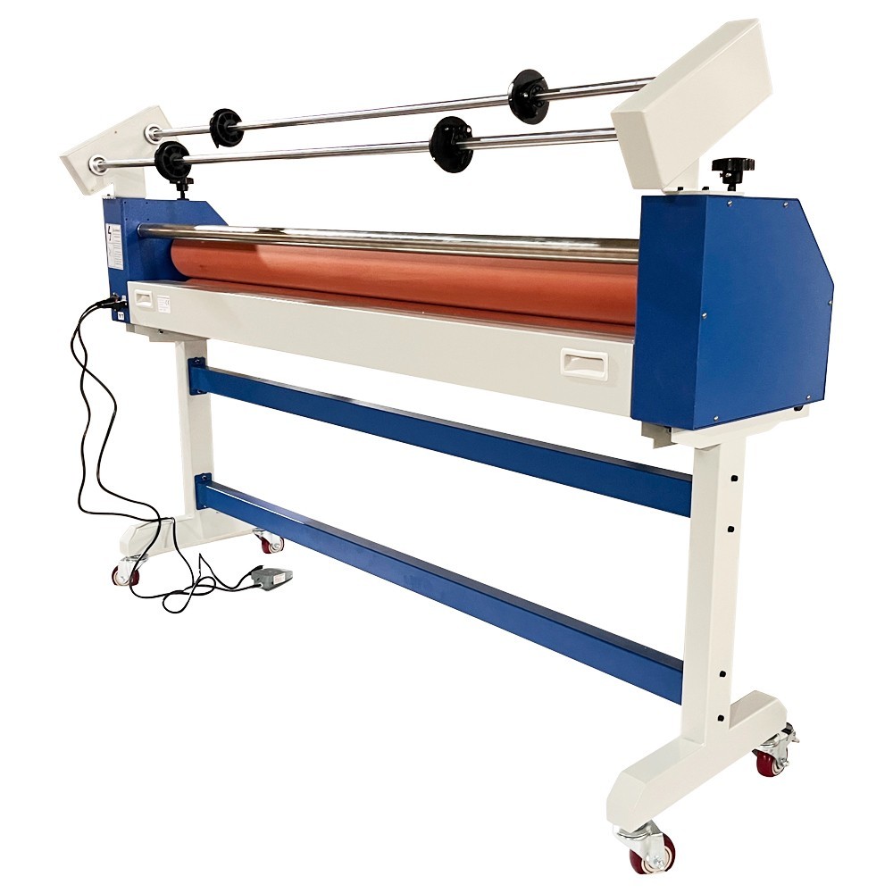 Semi – auto Electric/Manual Cold Laminator Machine 63″ Wedding Photography 110V