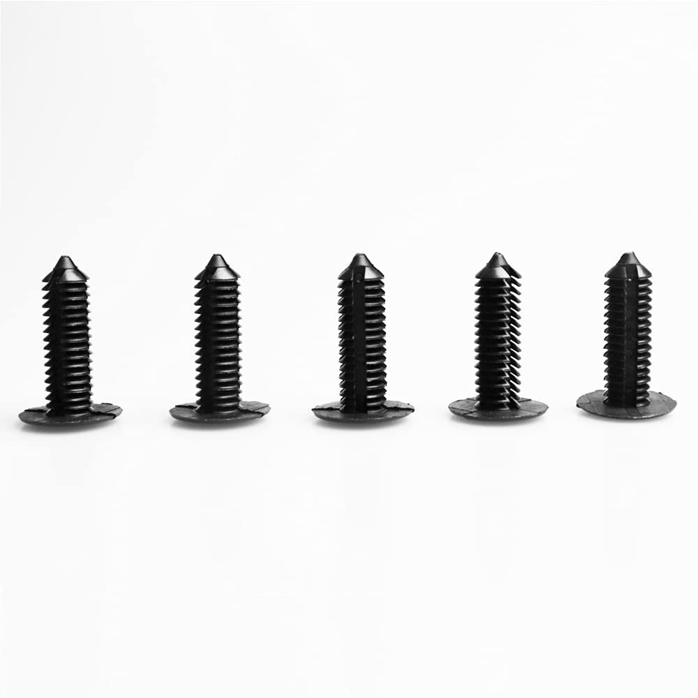 100Pcs 9mm Clip Car Retainer Expansion Screws Fastener Rivet Retainers Car Retai