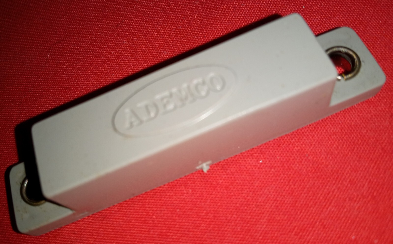 Ademco Type No 39 Magnetic Contact Sensor Switch Surface Mount Grey 2-1/2″ L NOS