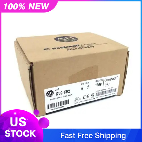 1PC New Sealed Allen Bradley AB 1769-PB2 CompactLogix DC 2A/0.8A Power Supply