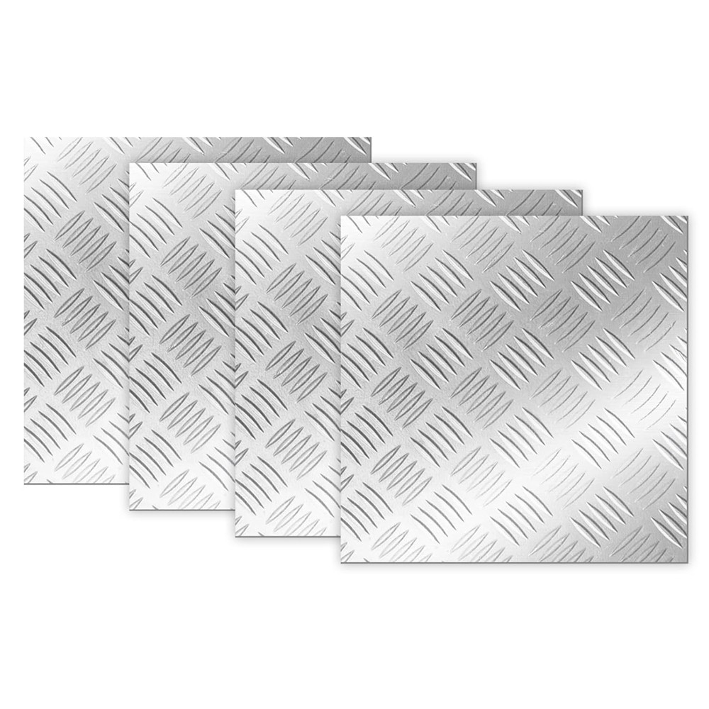 Aluminium Chequer Tread Plate Durbar 5 Bar 1.5mm – 6mm multiple sizes grade 5754