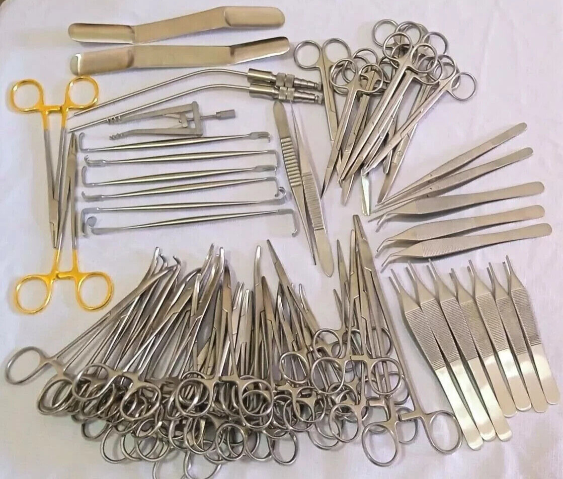 72 Pcs Plastic Surgery Surgical instruments Kit