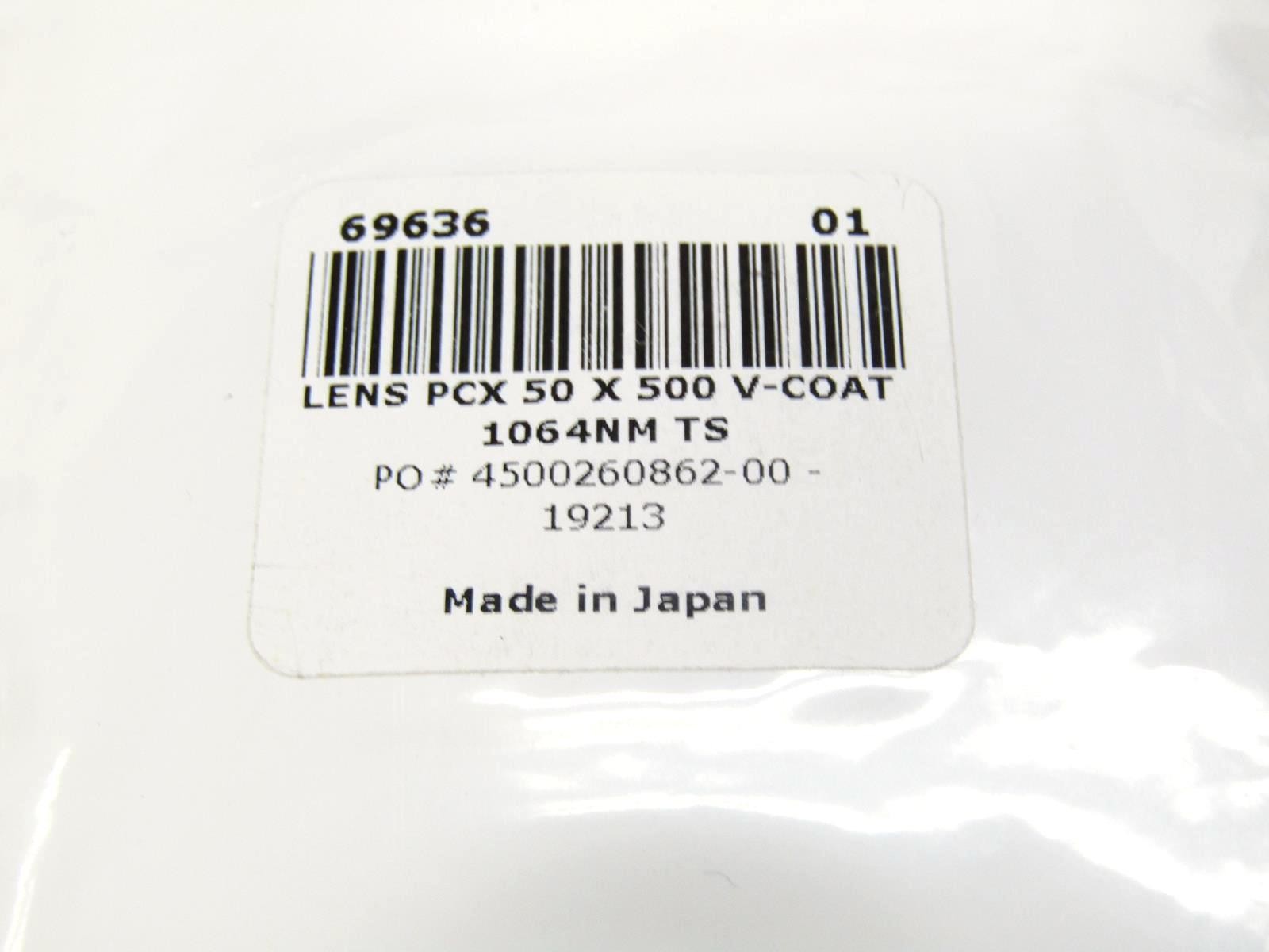 Edmund Optics 69-636 50.0mm Diameter x 500.0mm FL, 1064nm V-Coat, PCX Lens