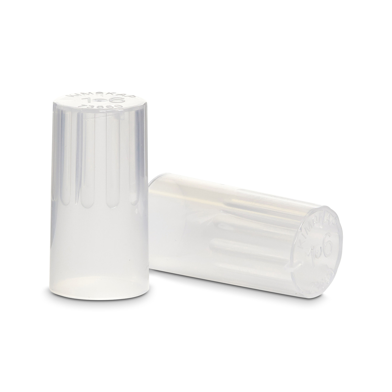 Kimble KIM-KAP Disposable 16mm Culture Tube Caps #73660-16 Set of 50 Per Order