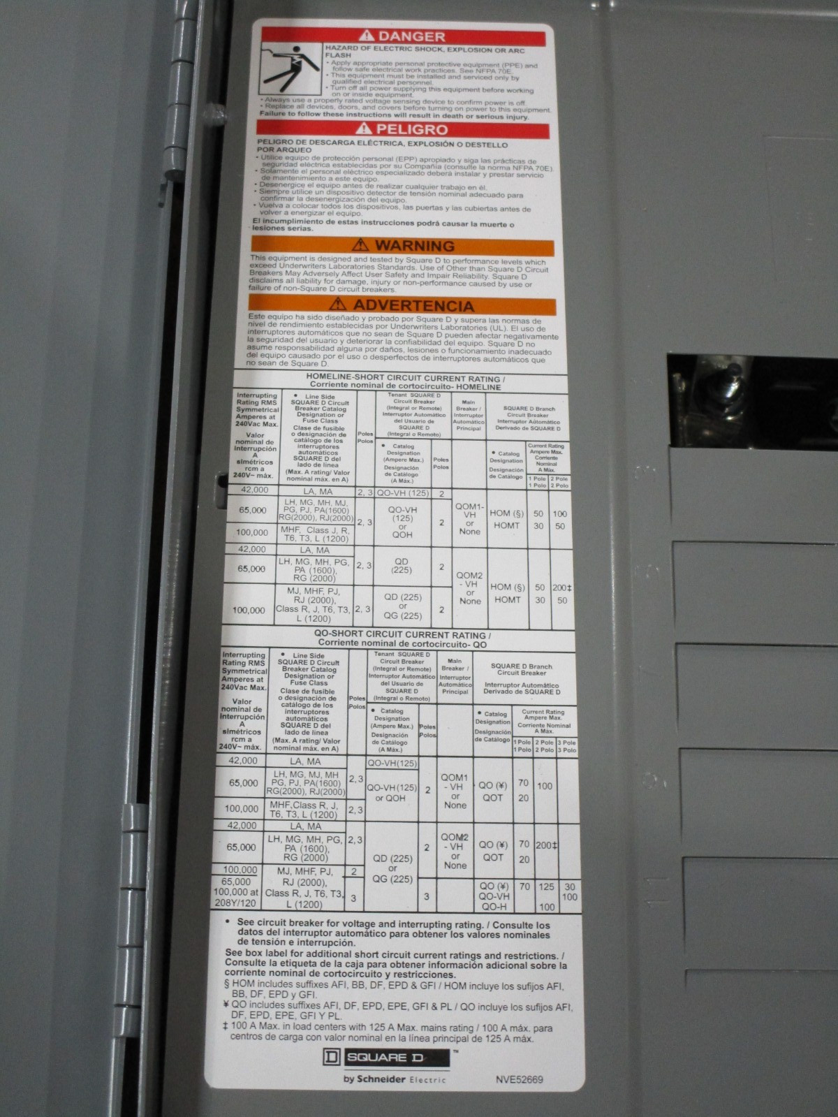 Square D 16-Circuit 125amp 8-space Outdoor Main Lugs Load Center (HOM816L125PRB)