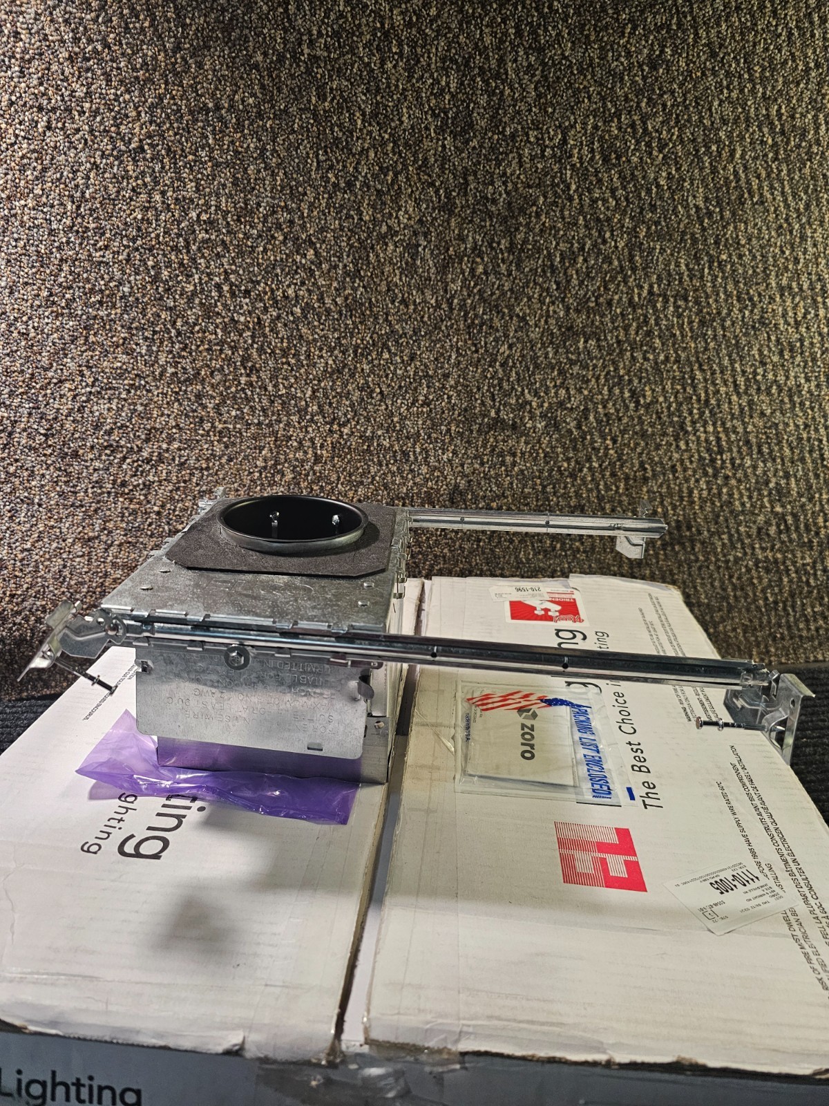 (QTY 3) Elco EL386ICA 3 MAX. Adjustability IC Airtight New Construction Housing