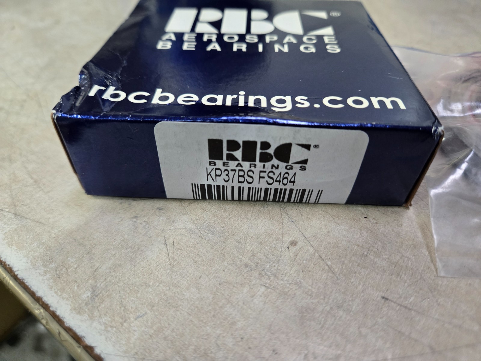 RBC BEARINGS KP37BSFS464 / KP37BSFS464 New open box- Sealed in plastic