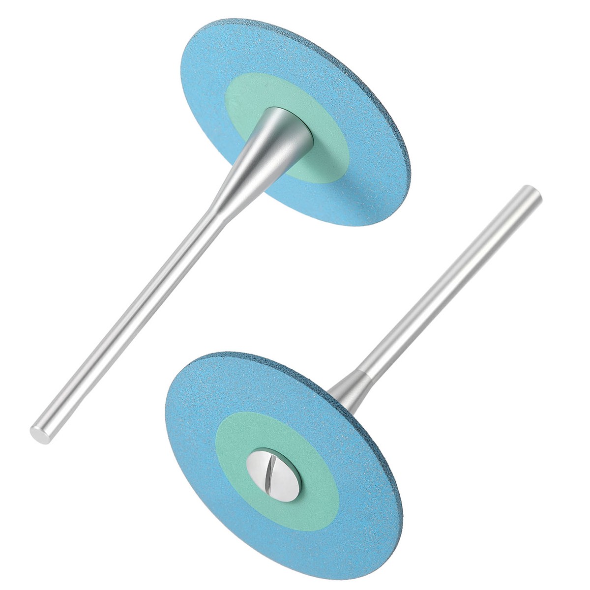 Disco de rueda de pulido de diamante de goma dental para porcelana/zirconia