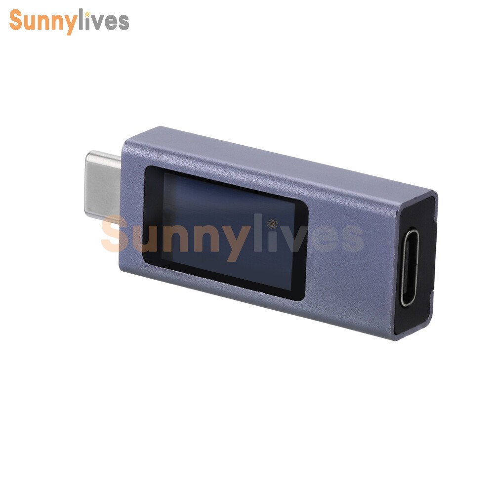 USB Type-C Power Tester Voltage Current Meter USB-C Multimeter DC 4-30V 0-12A US