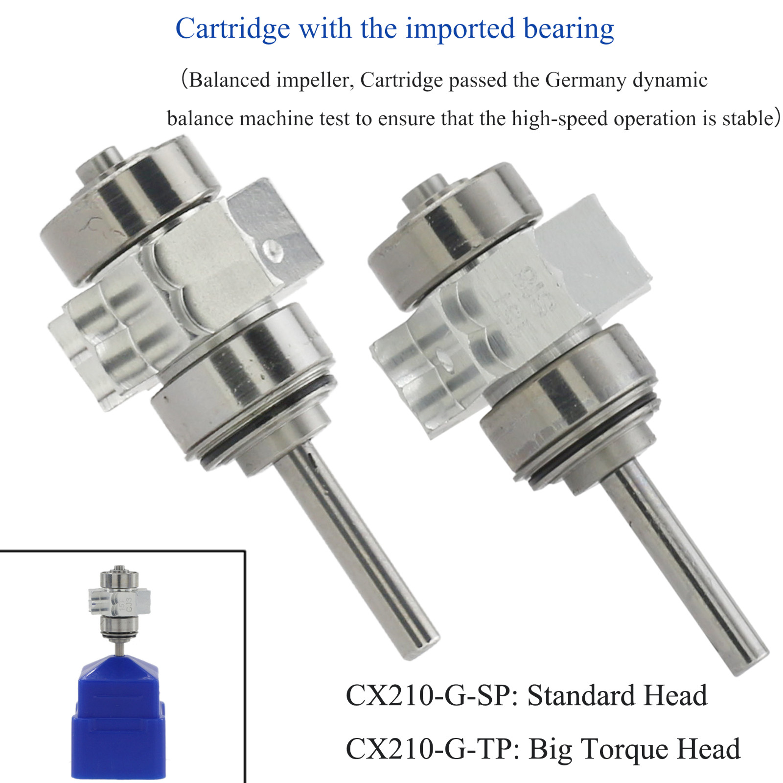BEING Dental High Speed Handpiece Fiber Optic 45 Degree Surgical NSK Coupler LED