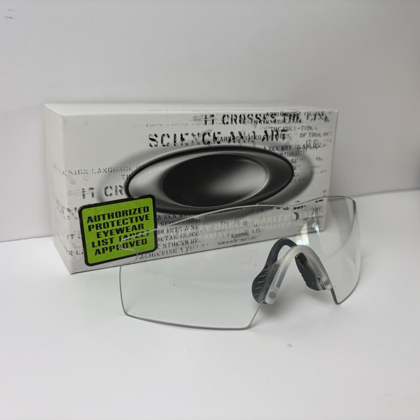 Oakley SI Ballistic M Frame 2.0 Replacement Lens Strike Clear – New (Box Damage)