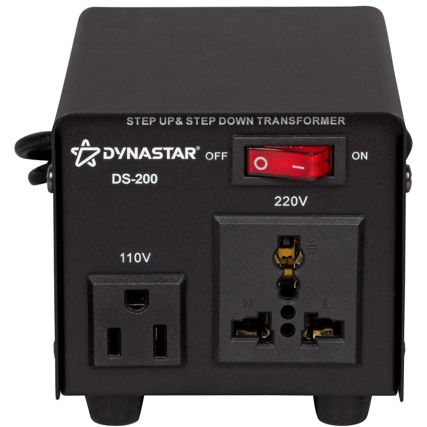 Dynastar Step Up & Step Down Voltage Converter and Transformer, 110-220 to 22…
