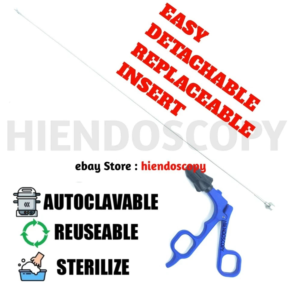 HYSTEROSCOPY SEMI RIGID GRASPER SCISSOR ALLIGATOR SCISSOR FORCEPS SET 4Fr 450mm