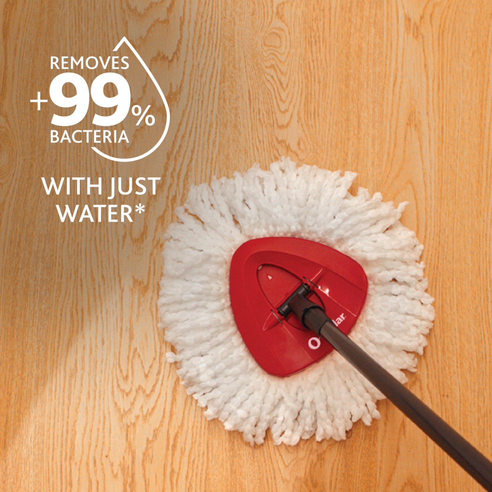O-Cedar EasyWring Microfiber Spin Mop, Bucket Standard, #1 Easywring System