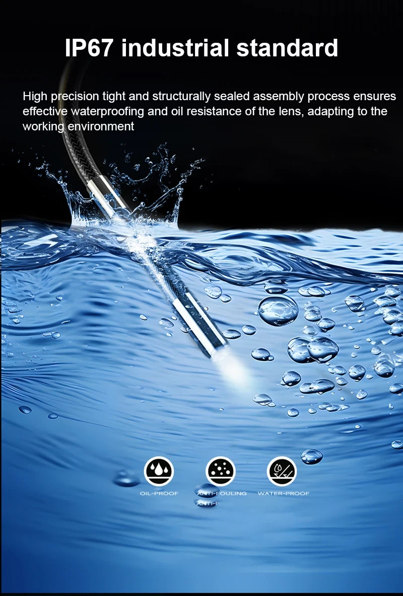 4.3-in screen 360° rotate HD camera Borescopes for industrial pipeline