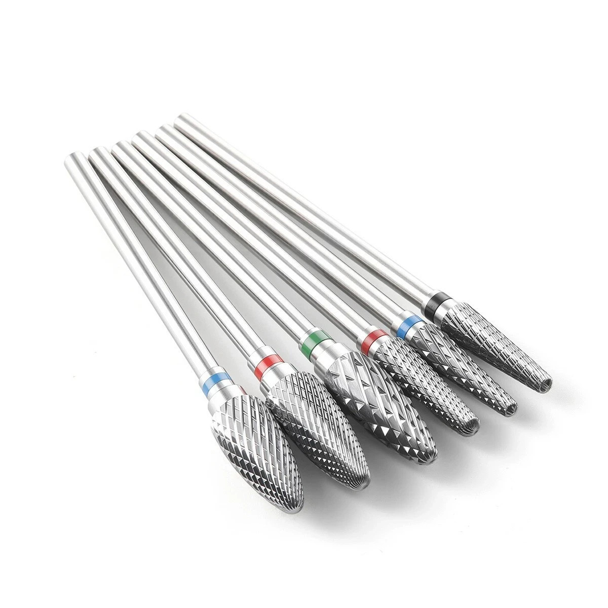 6 Types Lab Dental Low Speed Tungsten Steel Carbide Burs Cutting Bur Drills